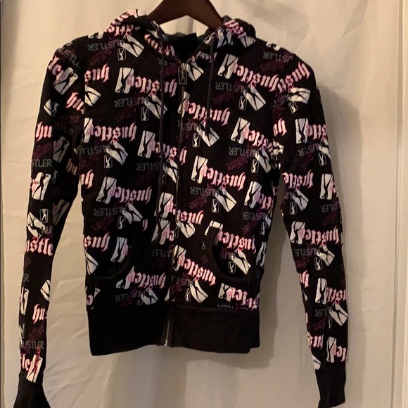 Hustler Hollywood Tops - Exclusive Hustler zip up hoodie